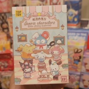 Sanrio Characters Roller Skating Restaurant Kids Toy - Pastel Multi